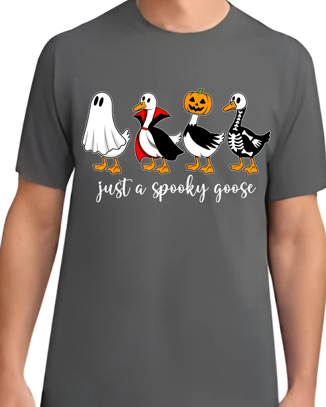 Spooky Goose Adult Unisex T-Shirt