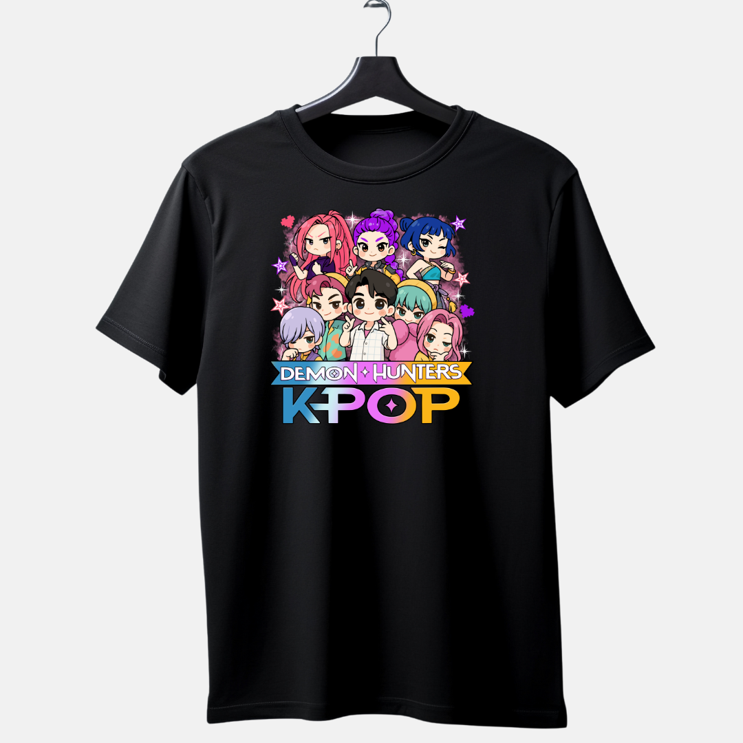 K-Pop Demon Hunters Anime Unisex Adult T-Shirt