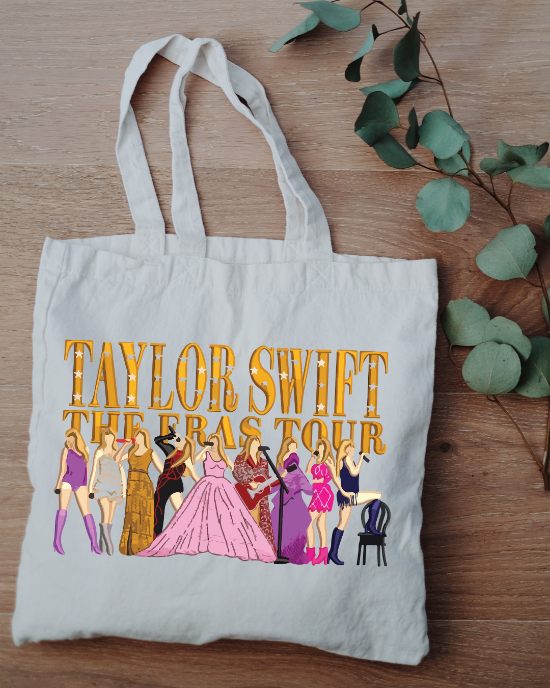 "Concert Tour" Canvas Tote Bag