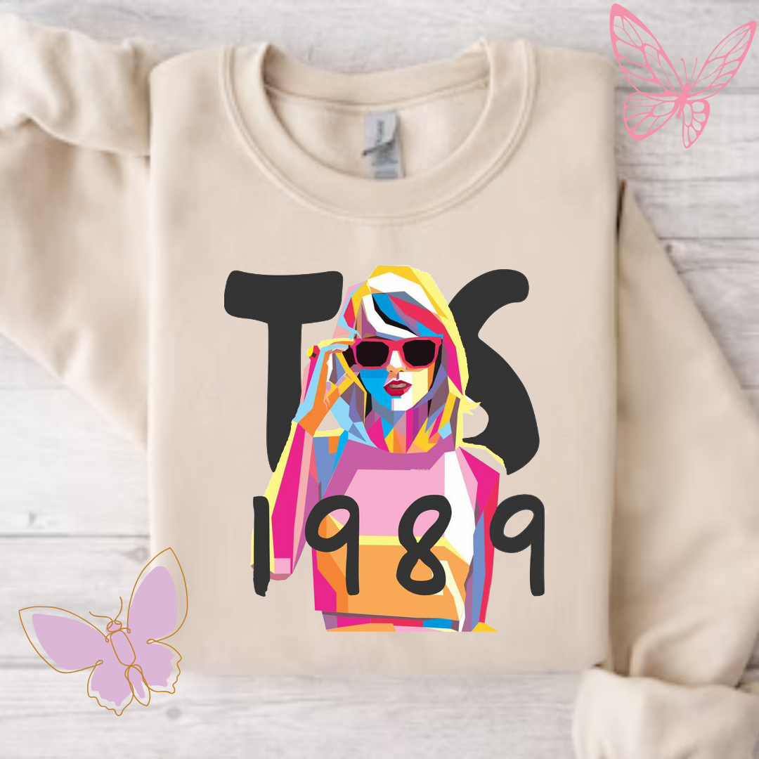 "1989" Adult Crewneck Sweater