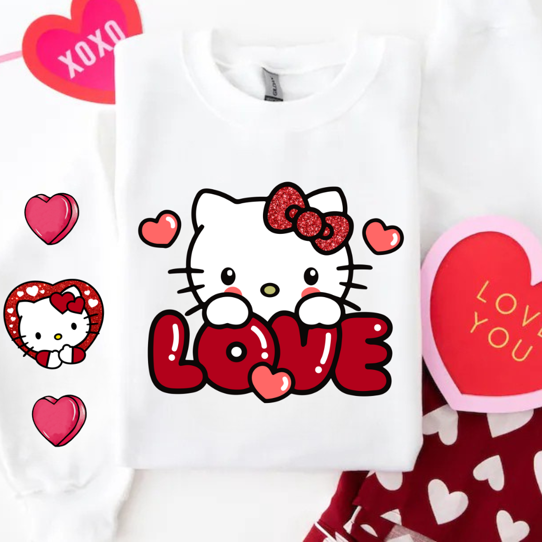 Hello Love Crewneck Sweater