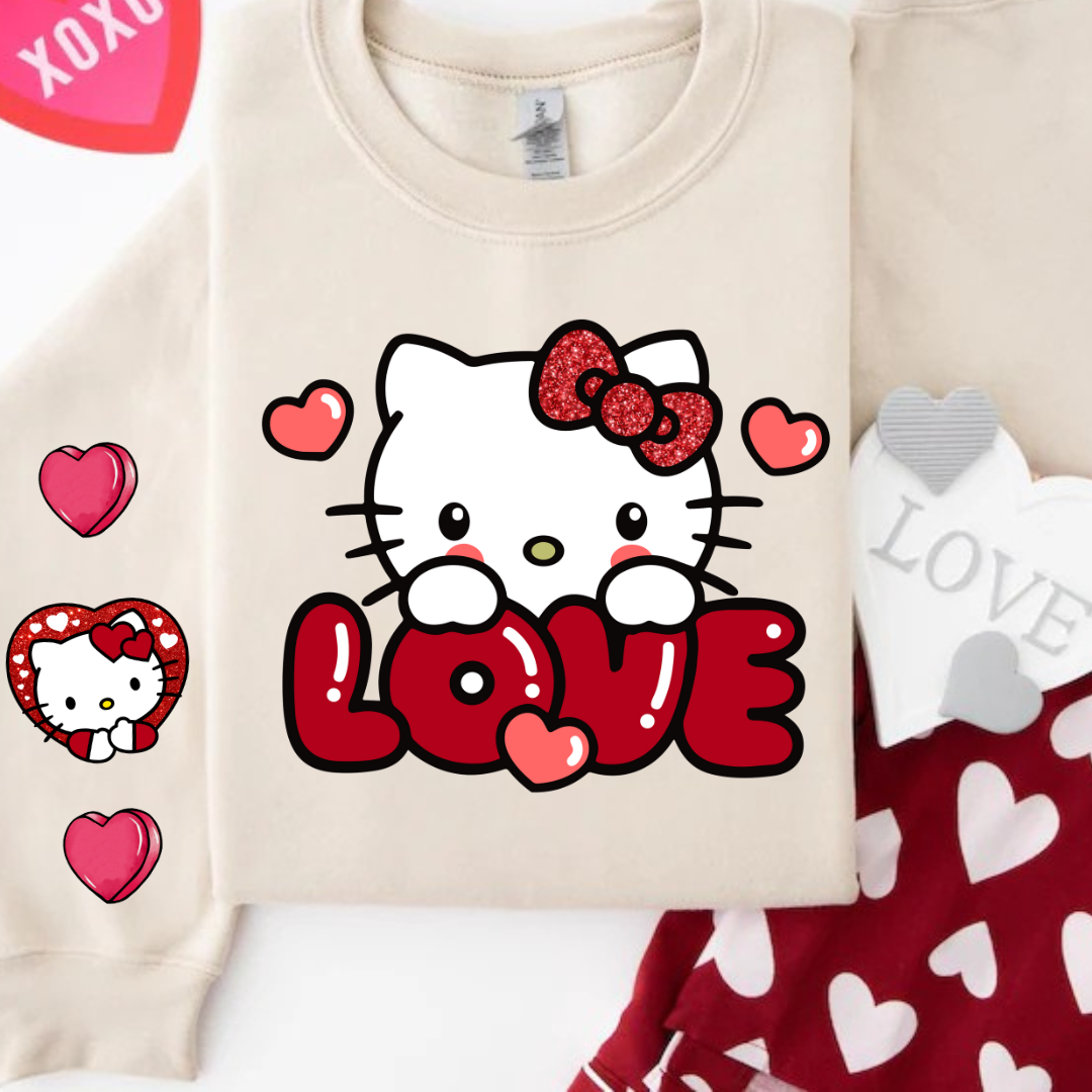 Hello Love Crewneck Sweater
