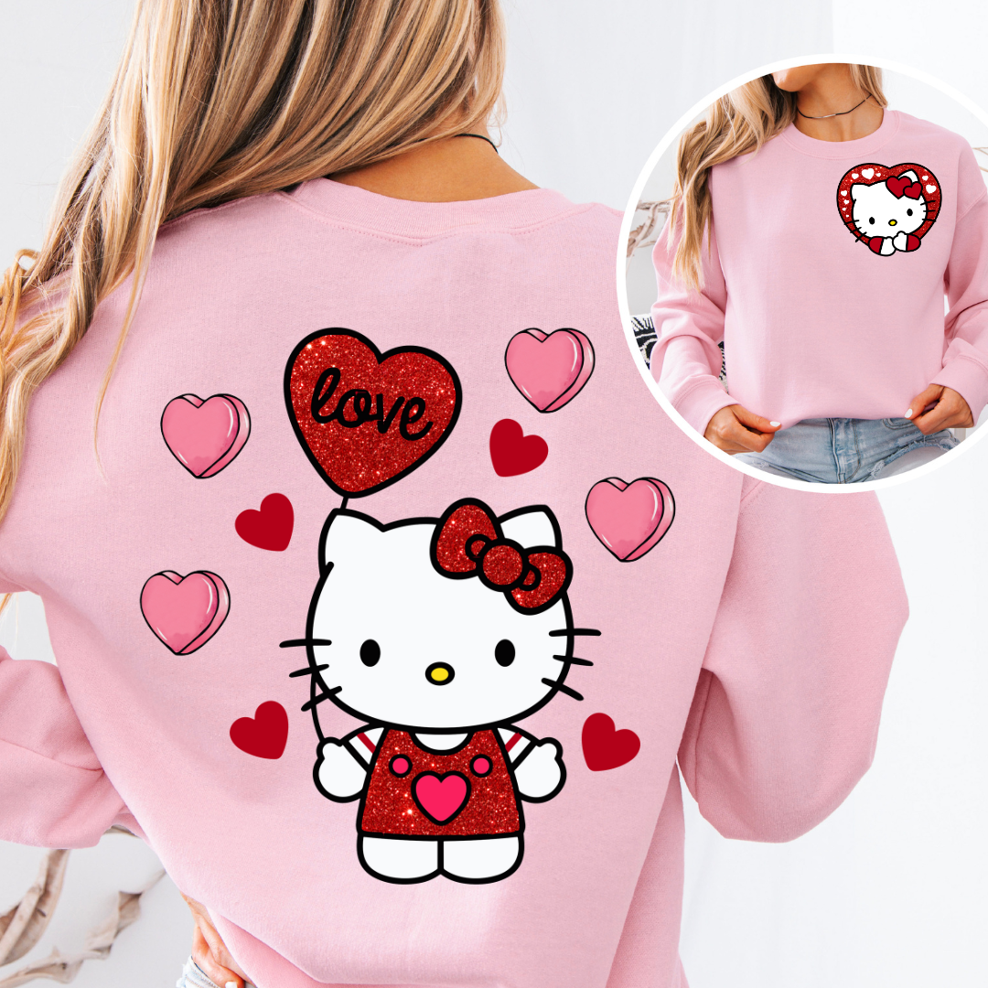Hello Love Crewneck Sweater