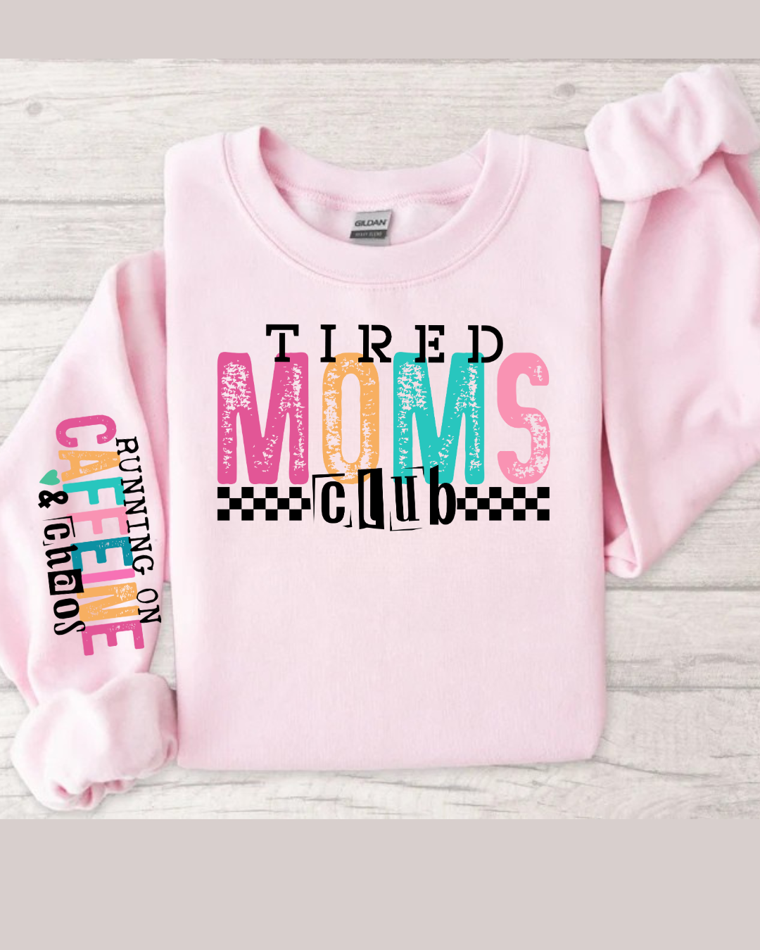 Tired Mom's Club Sweater