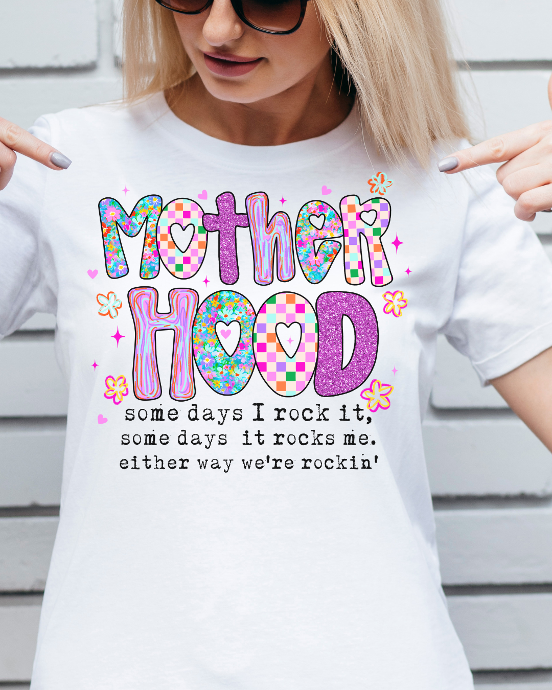 Motherhood "We Rock It" T-shirt