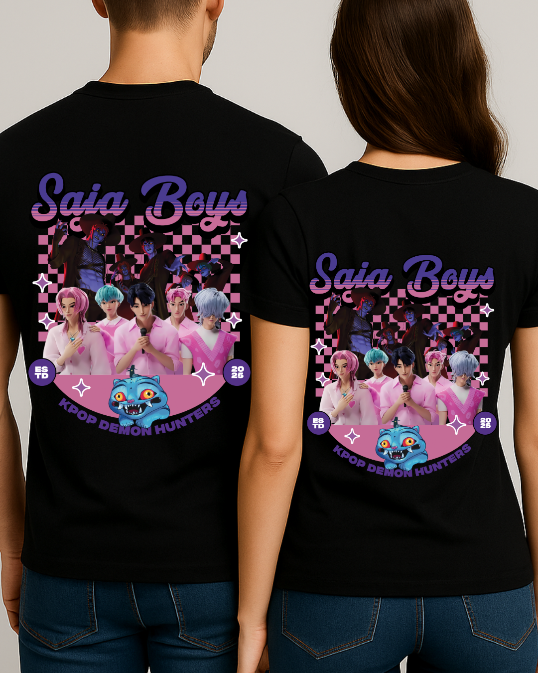 K-Pop Saja Boys Concert T-Shirt- Unisex Adult T-Shirt