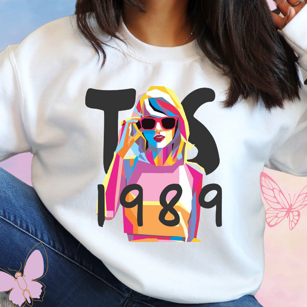 "1989" Adult Crewneck Sweater