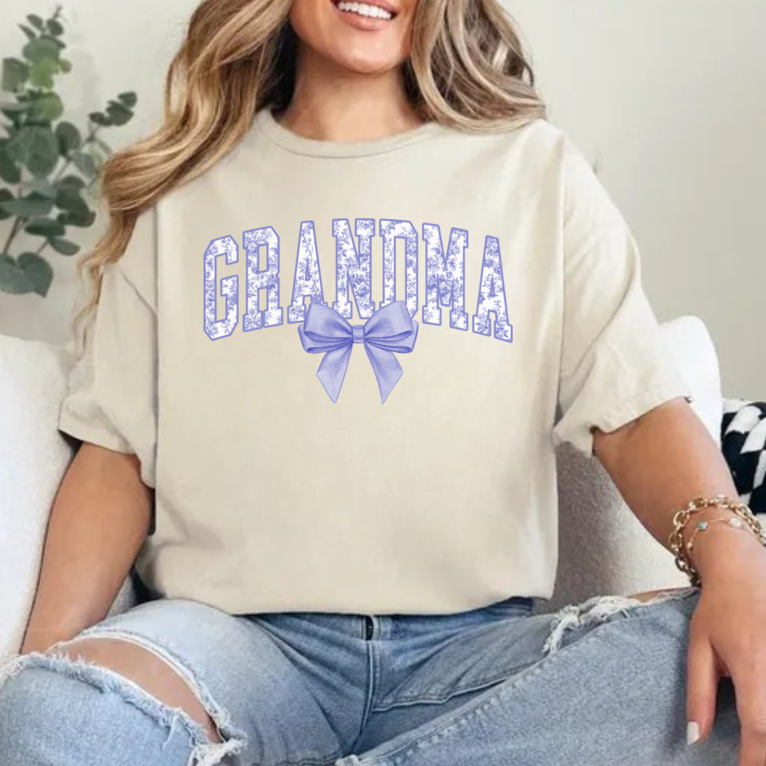 Grandma Blue Coqeuette Shirt