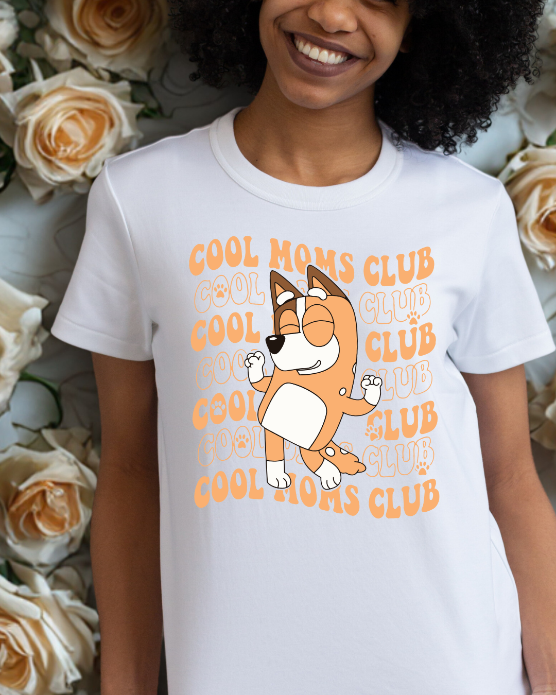 Bluey- Cool Mom's Club T-Shirt