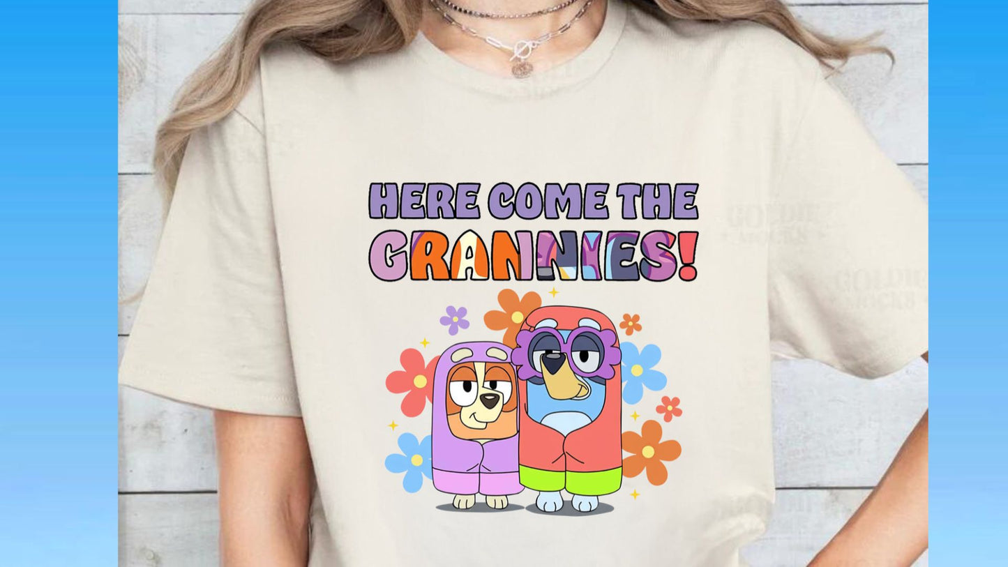 Adult T-Shirt - "Here Come the Grannies" Part II