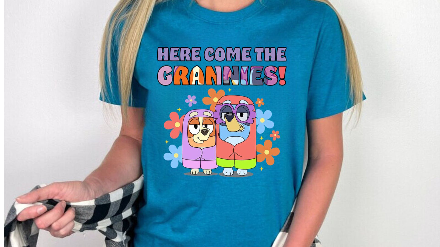 Adult T-Shirt - "Here Come the Grannies" Part II