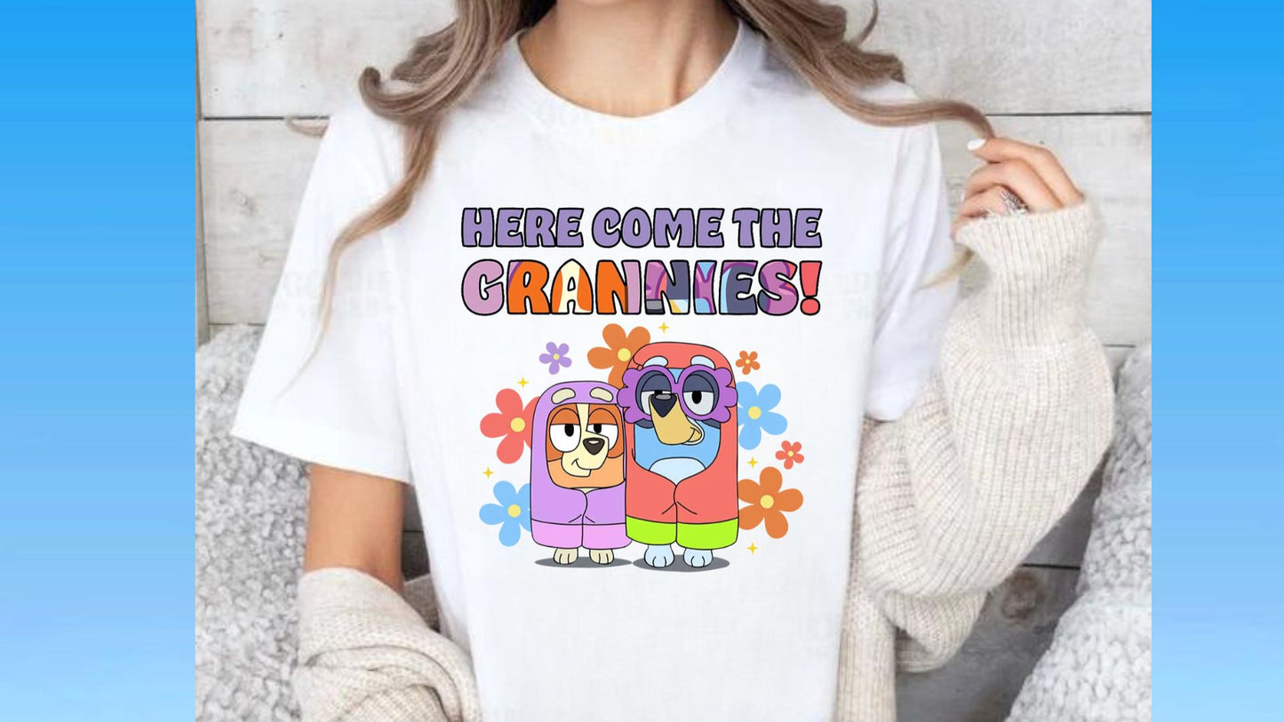 Adult T-Shirt - "Here Come the Grannies" Part II