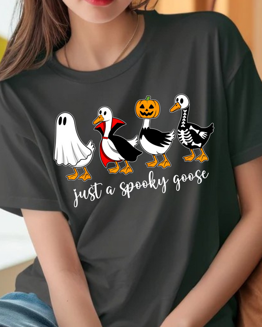 Spooky Goose Adult Unisex T-Shirt