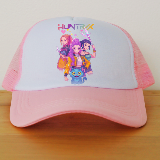 Kids Huntrix Trucker Hat/ Light Pink