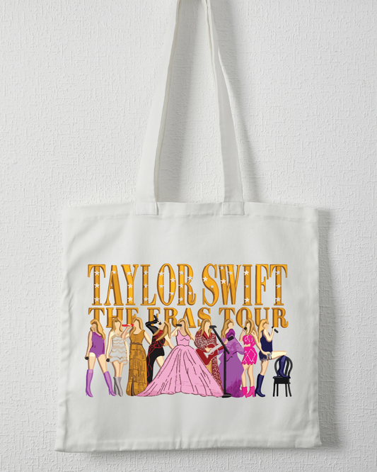"Concert Tour" Canvas Tote Bag