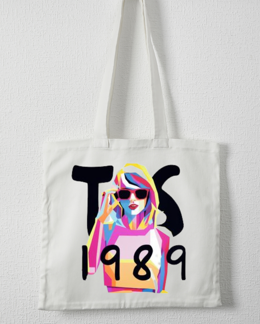 "1989" Canvas Tote Bag