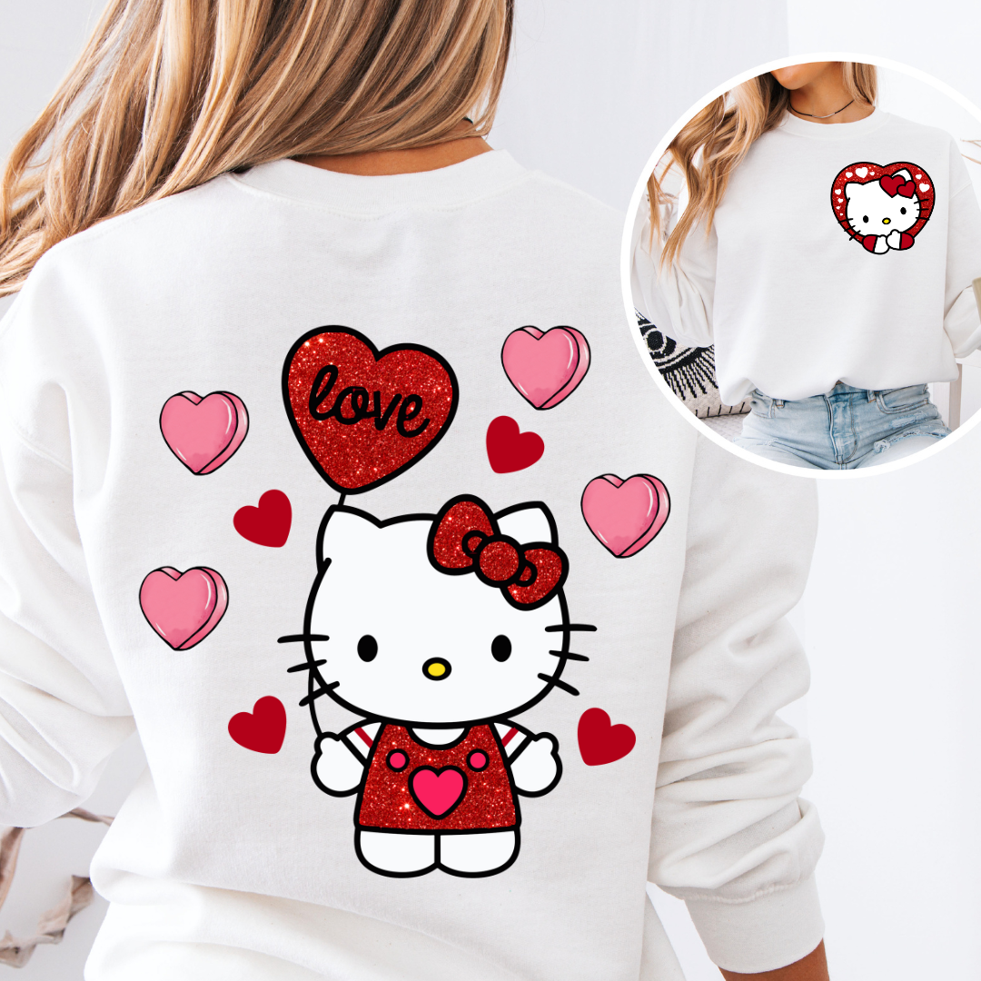 Hello Love Crewneck Sweater