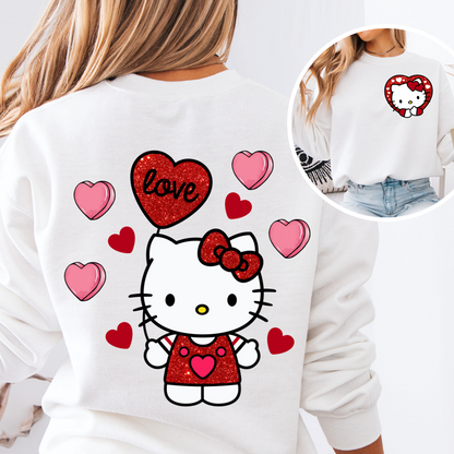 Hello Love Crewneck Sweater