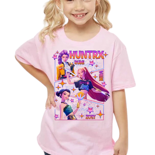Huntrix Pink T-Shirt - Youth